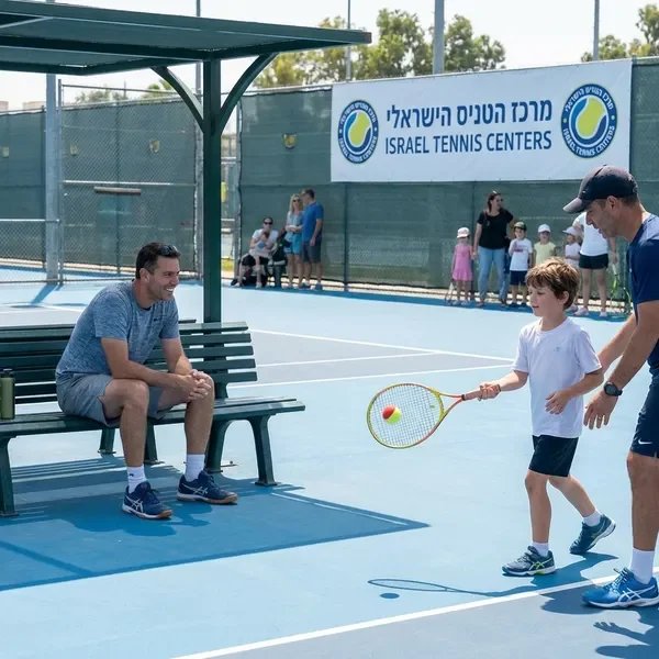 הורים לילדים מוכשרים בטניס