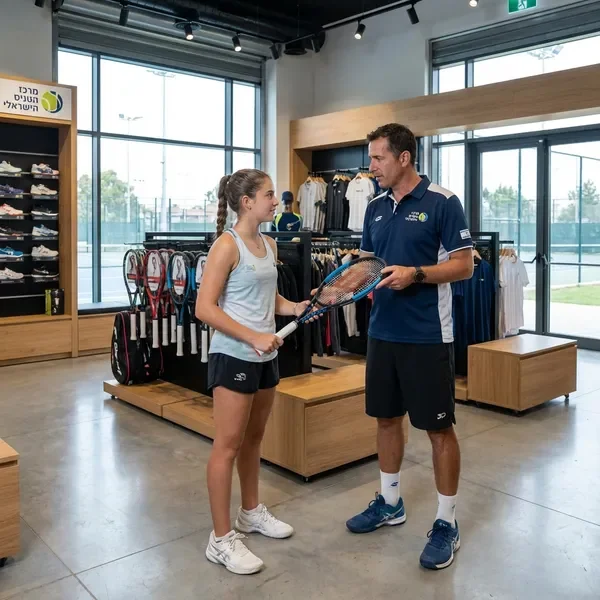 מחבטי טניס לילדים בגדלים שונים